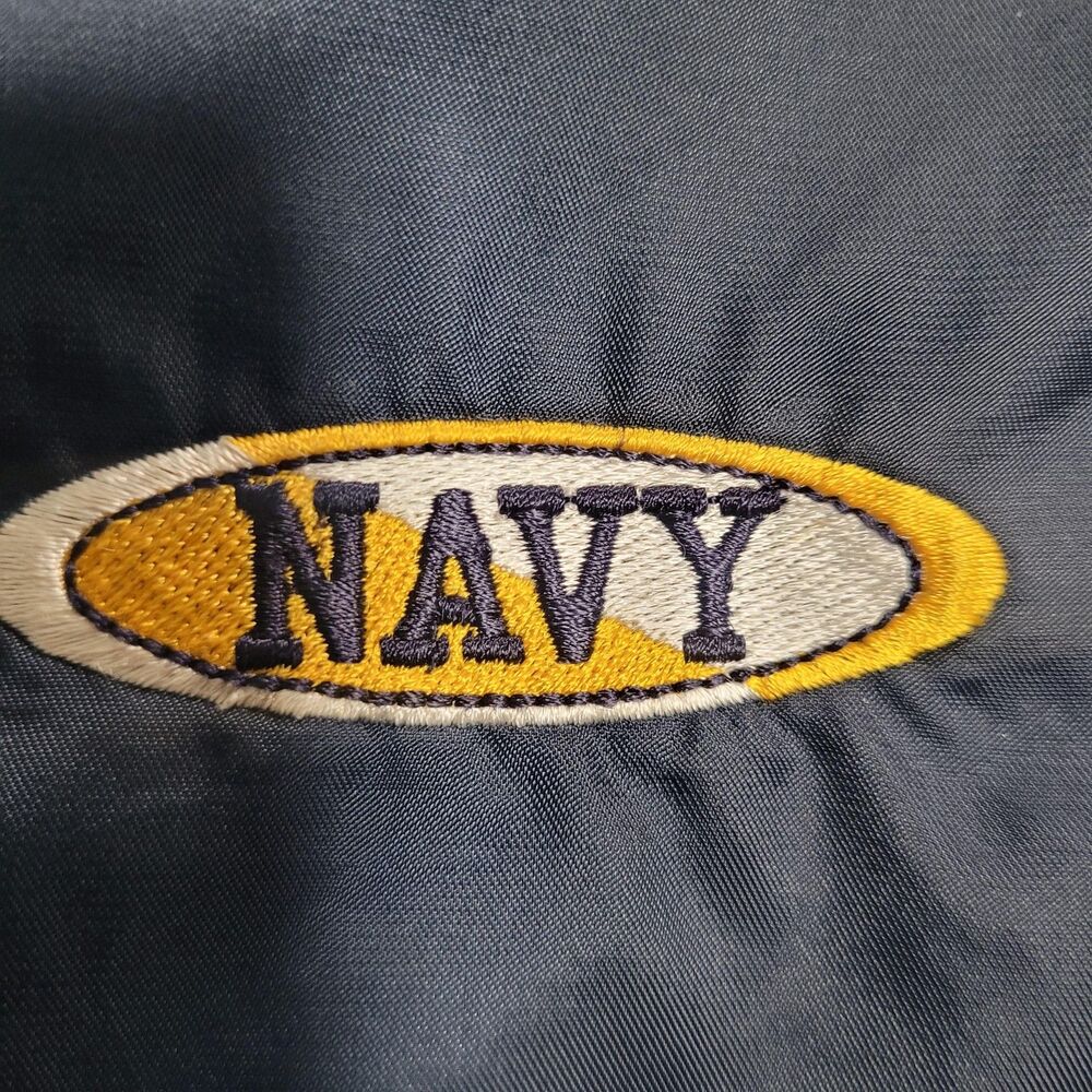 Gear For Sports Jacket Navy Football Mens XL Blue Yellow Hooded Full Zip Mesh - Picture 2 of 14